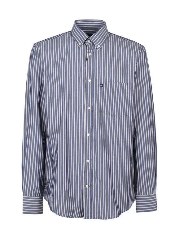 Be Board Camisa estampada de hombre regular fit