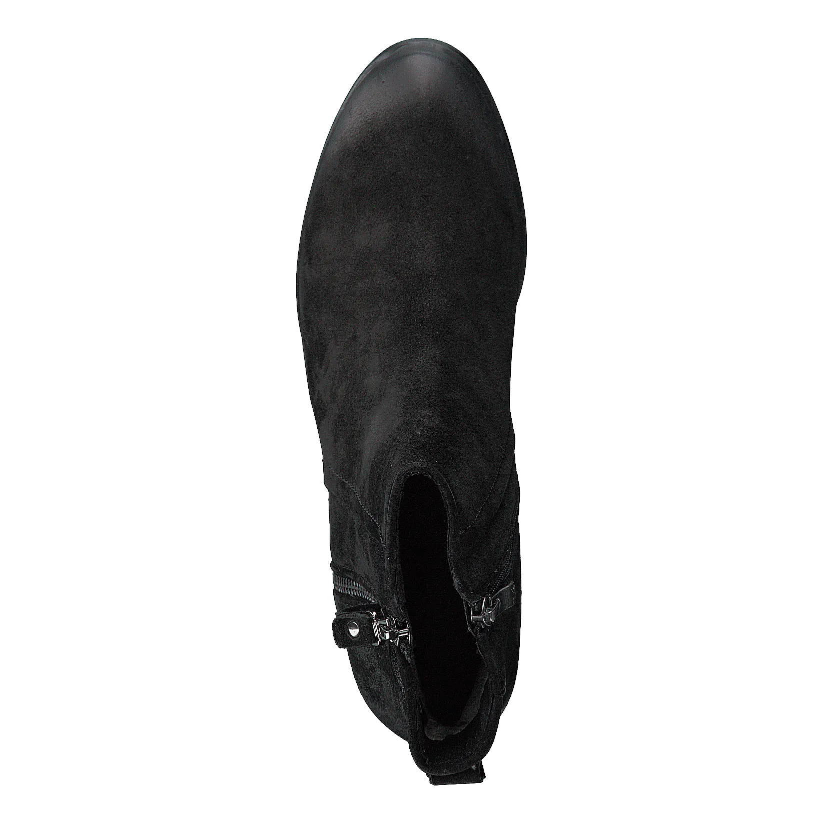 Caprice zapatos Balina Black Nubuc Comb