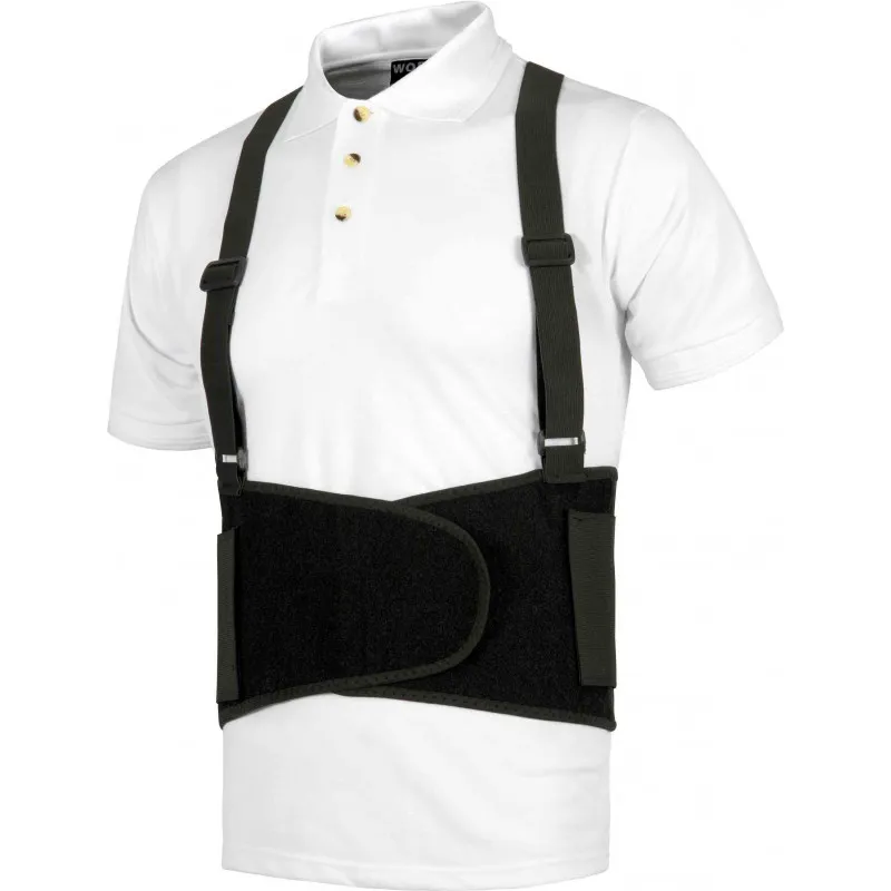 Faja protección lumbar con tirantes WORKTEAM WFA302