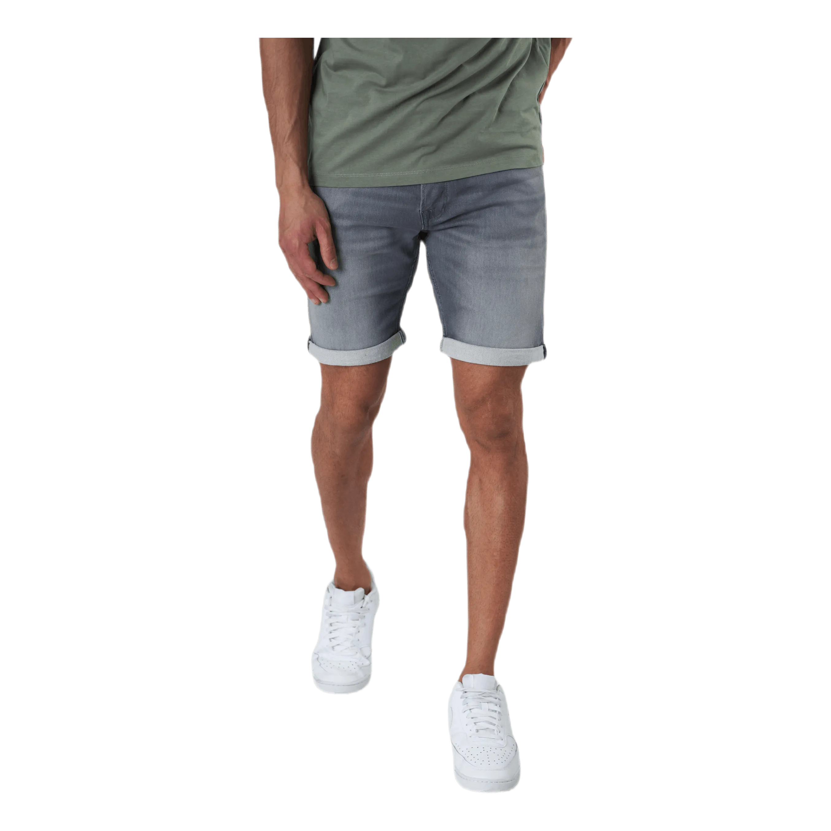 Jack & Jones Rick Con Shorts Ge 005 I.K Grey