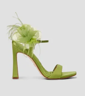 Sam Edelman Sandalias de tacón alto con flores Mujer