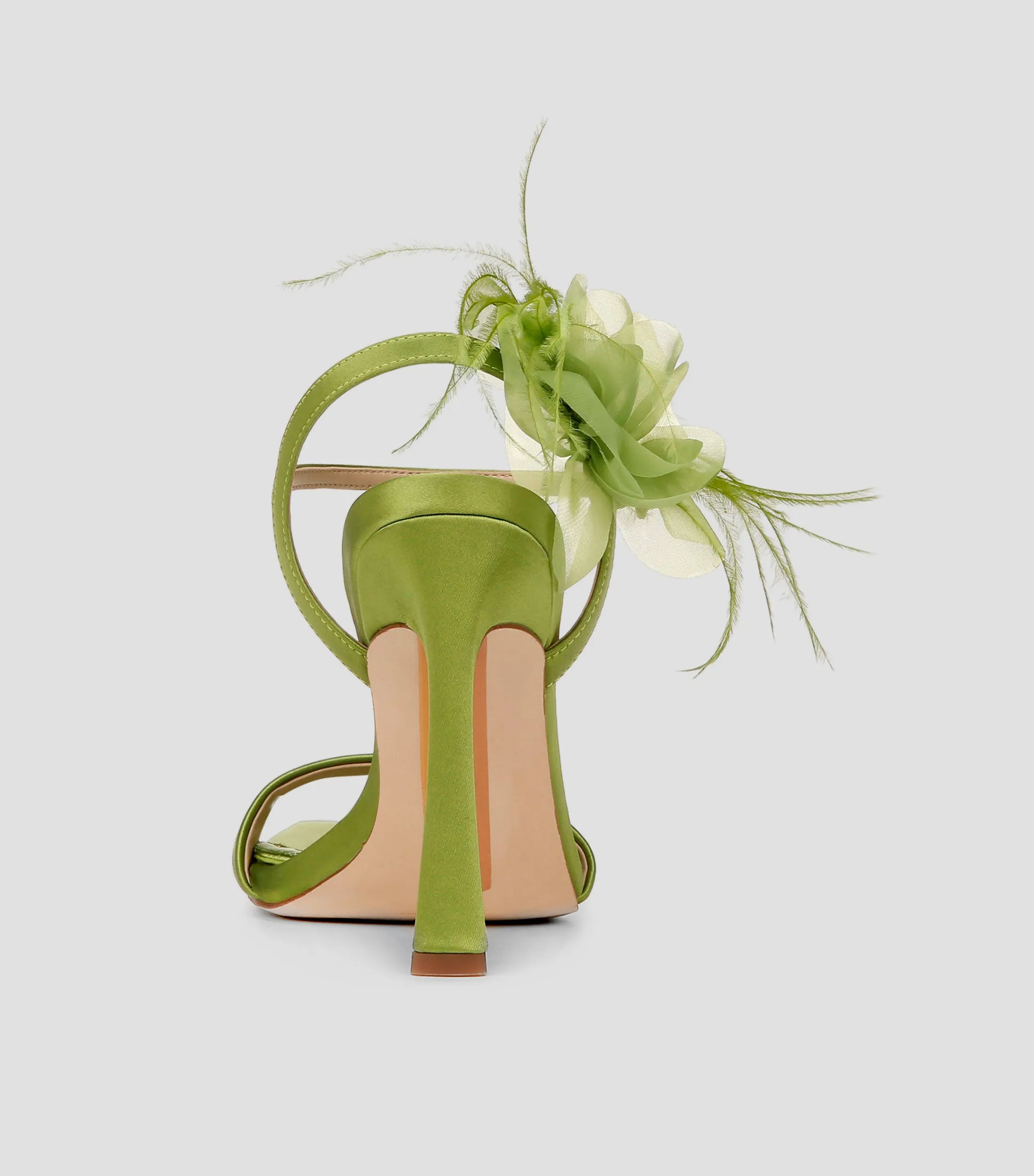 Sam Edelman Sandalias de tacón alto con flores Mujer