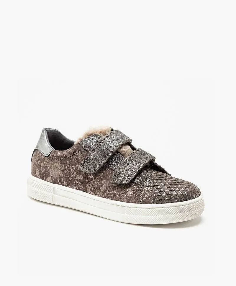 Sneakers NATURINO Marrón Flores Chica Mujer