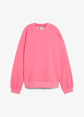 Sudadera con hombros caídos Rosa